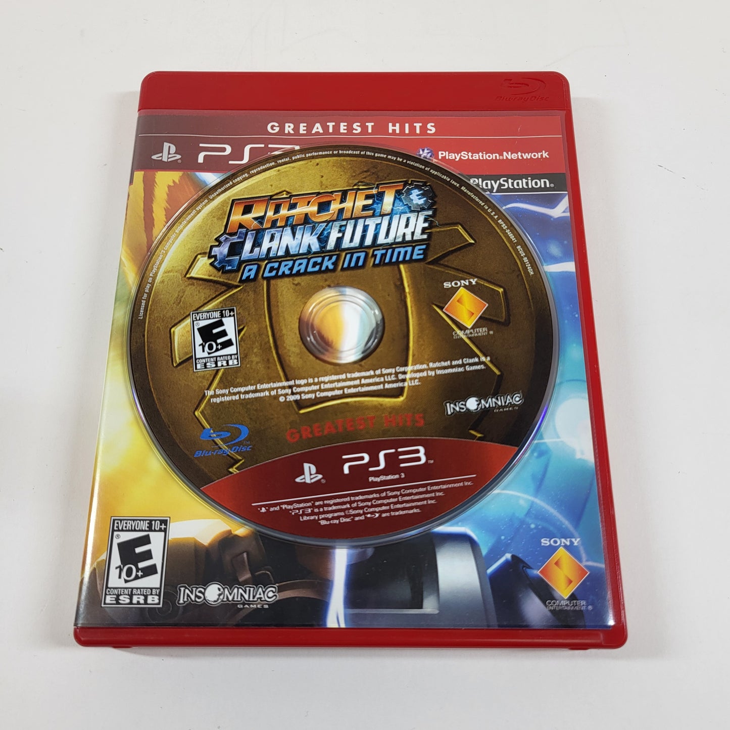 Ratchet & Clank Future: A Crack in Time [Greatest Hits] (Sony PlayStation 3 PS3,