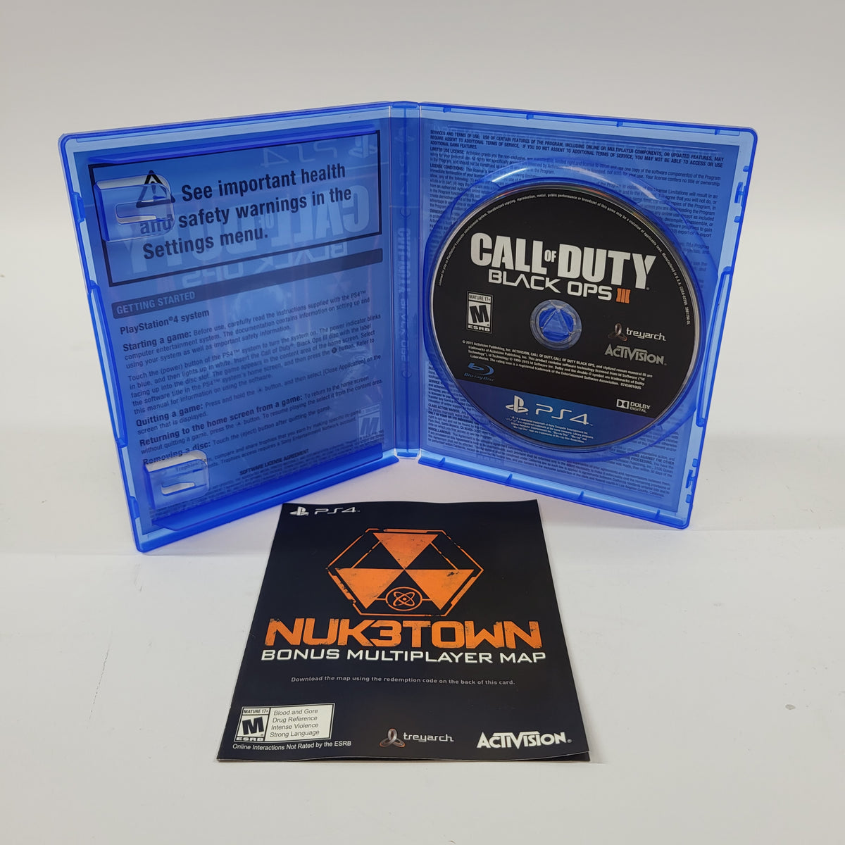 Call of Duty Black Ops III (Sony PlayStation 4 PS4, 2015)