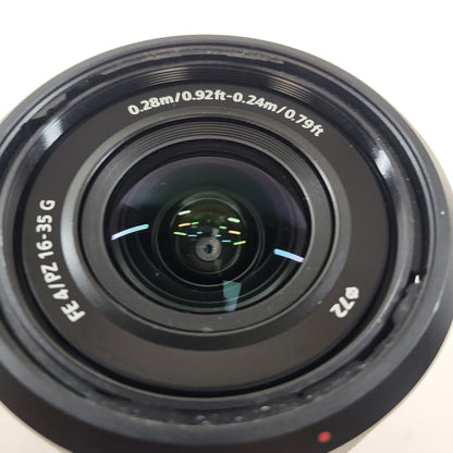 Sony SELP1635G 16-35mm FE 4/ PZ E-Mount Ultra Wide-Angle SELP1635G Auto & Manual Lens