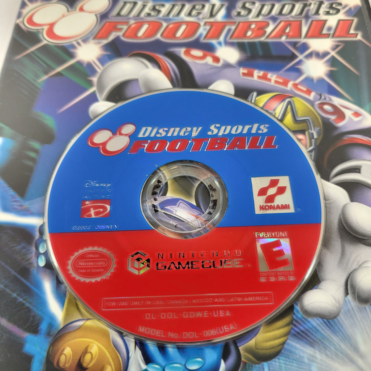Disney Sports Football (Nintendo GameCube, 2002)