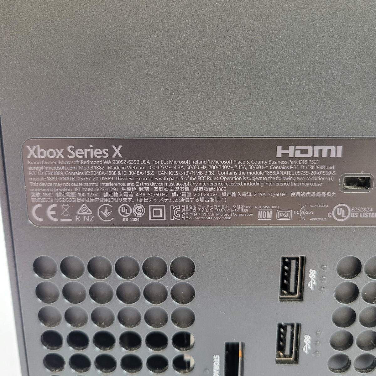 Microsoft Xbox Series X 2TB Console Gaming System Galaxy Black 1882