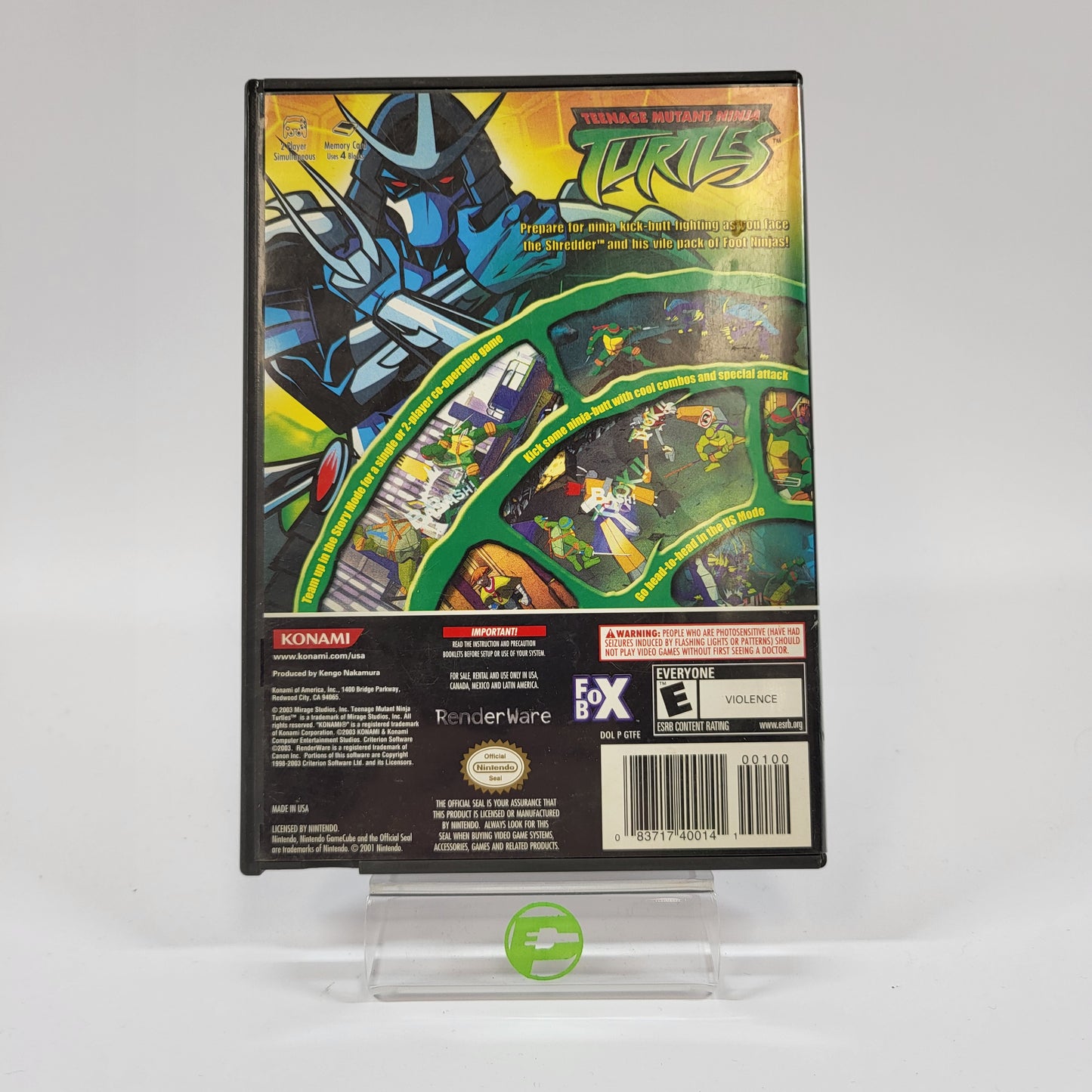 Teenage Mutant Ninja Turtles (Nintendo GameCube, 2003)