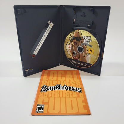 Grand Theft Auto San Andreas (Sony PlayStation 2 PS2, 2004)