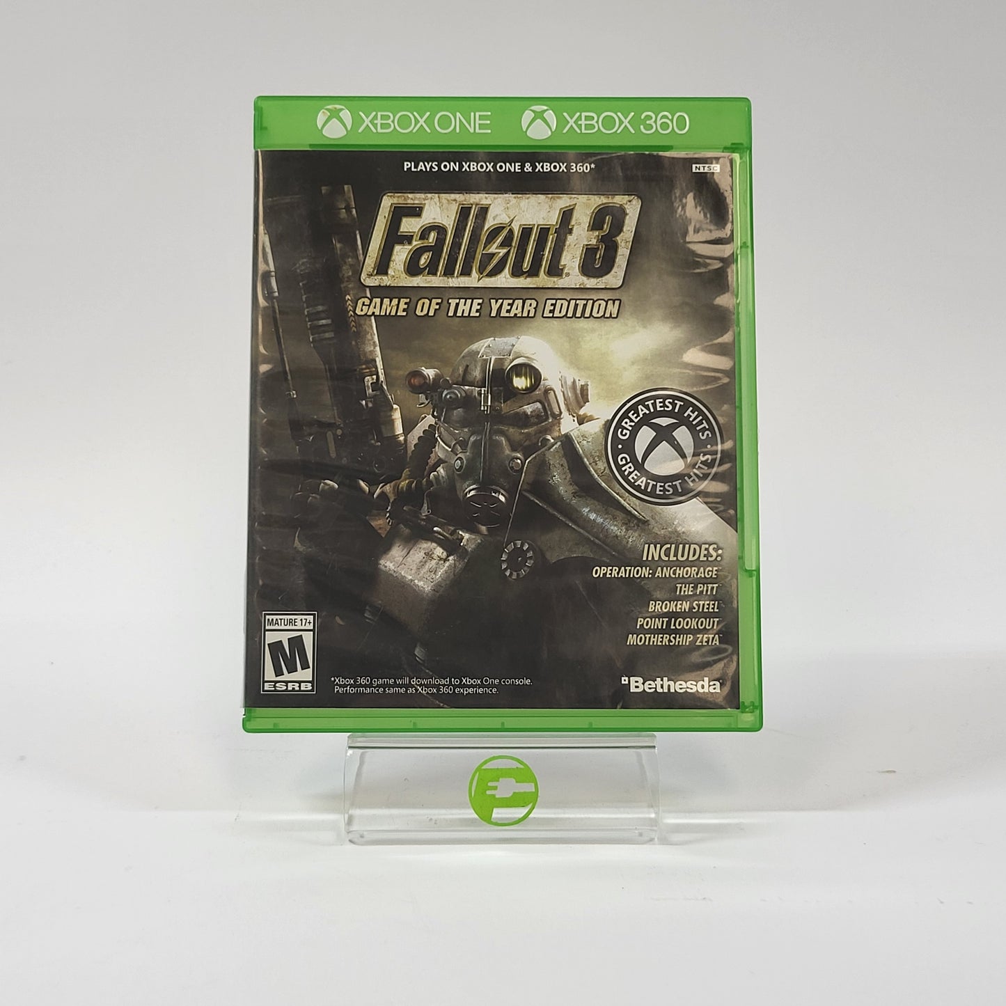 Fallout 3 [Game of the Year Platinum Hits] (Microsoft Xbox One, 2009)
