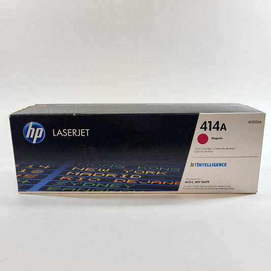 New HP 414A W2023A Magenta Toner Cartridge