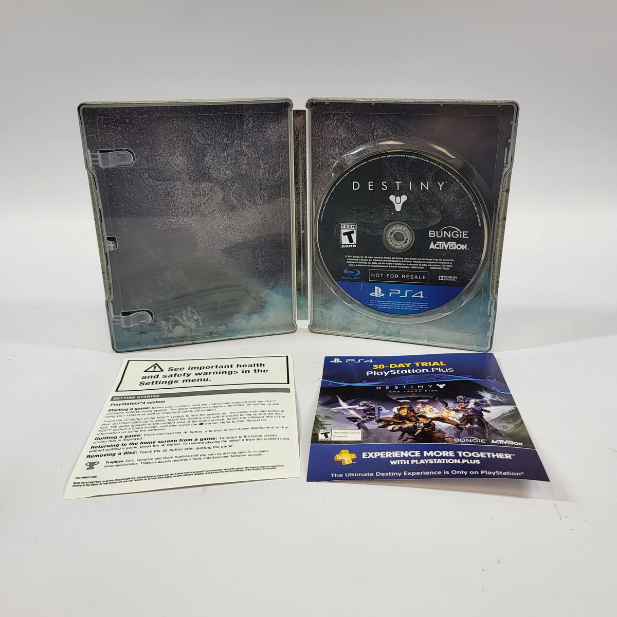 Destiny: The Taken King [Steelbook] (Sony PlayStation 4 PS4, 2015)