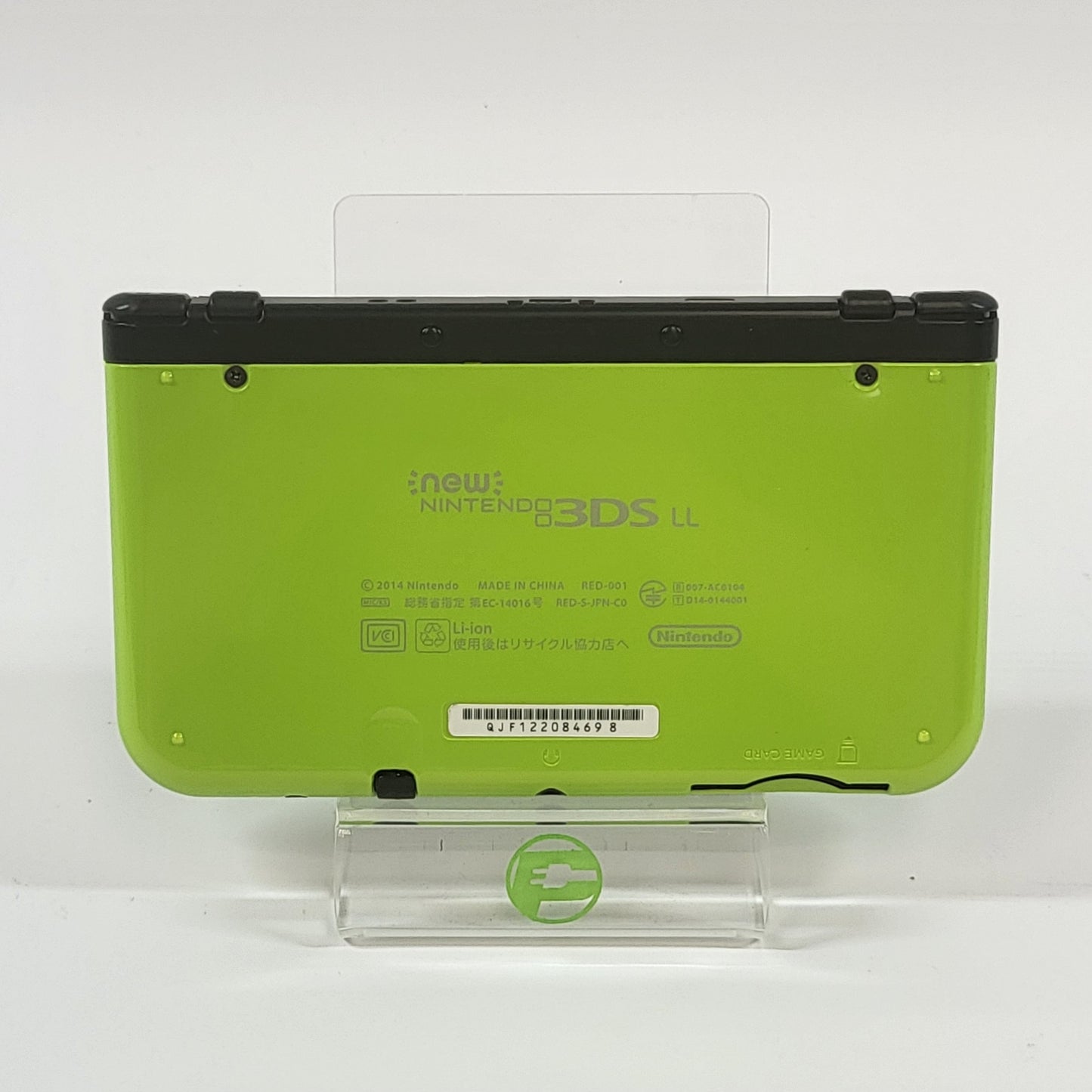 New New Nintendo 3DS XL Handheld Game Console Black/Lime Open Box