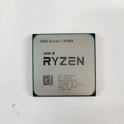 AMD Ryzen 7 3700X 3.60GHz 8 Core 100-000000071 16 Thread AM4