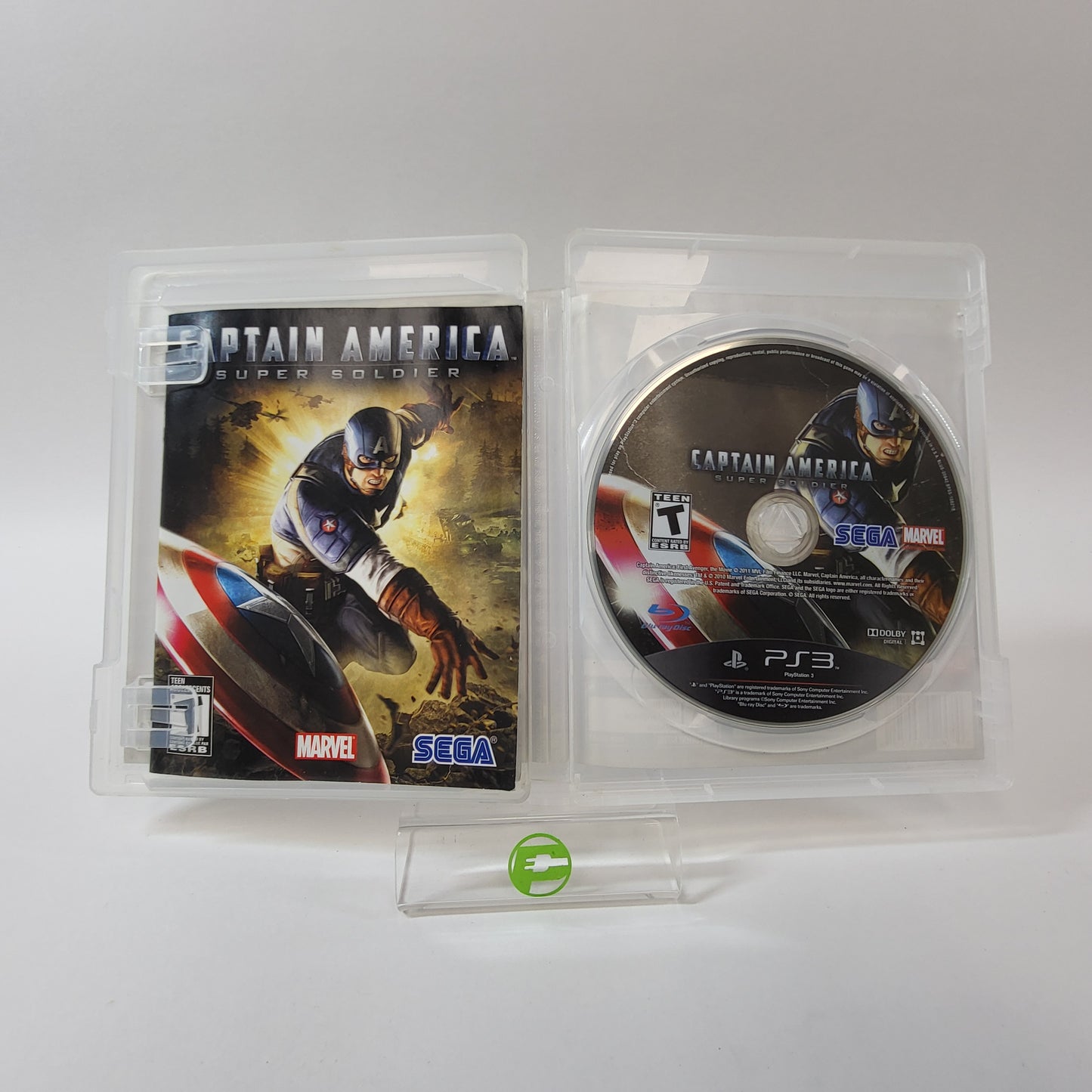 Captain America: Super Soldier (Sony PlayStation 3 PS3, 2011)