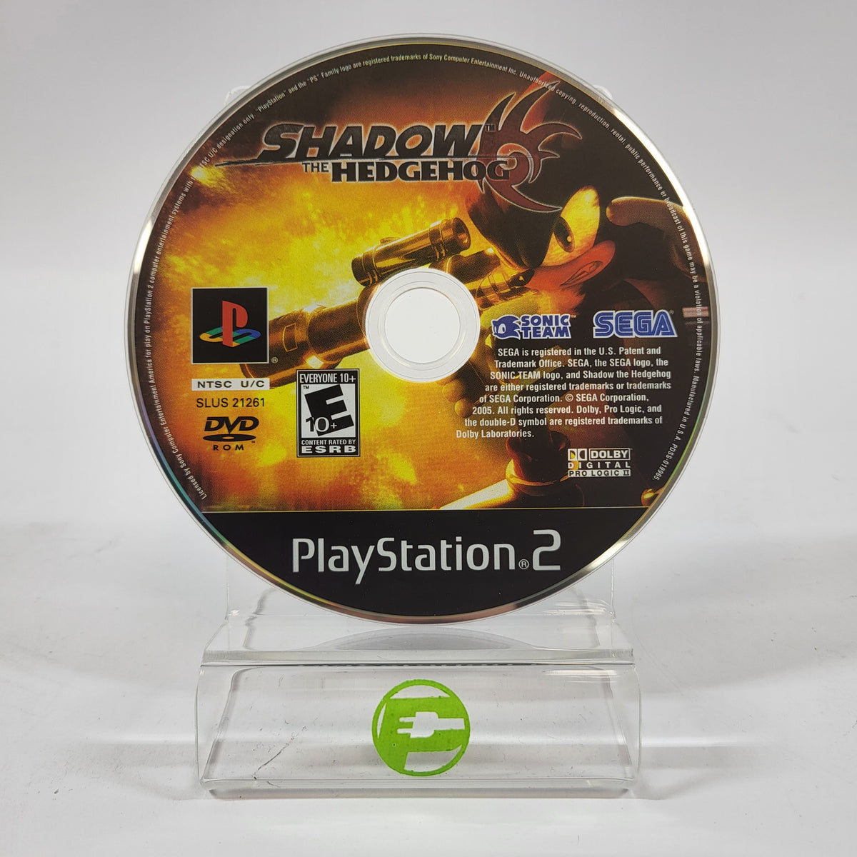 Shadow the Hedgehog (Sony PlayStation 2 PS2, 2005)