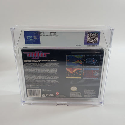 Gradius III (Super Nintendo SNES, 1991) PSA 9.2 CIB