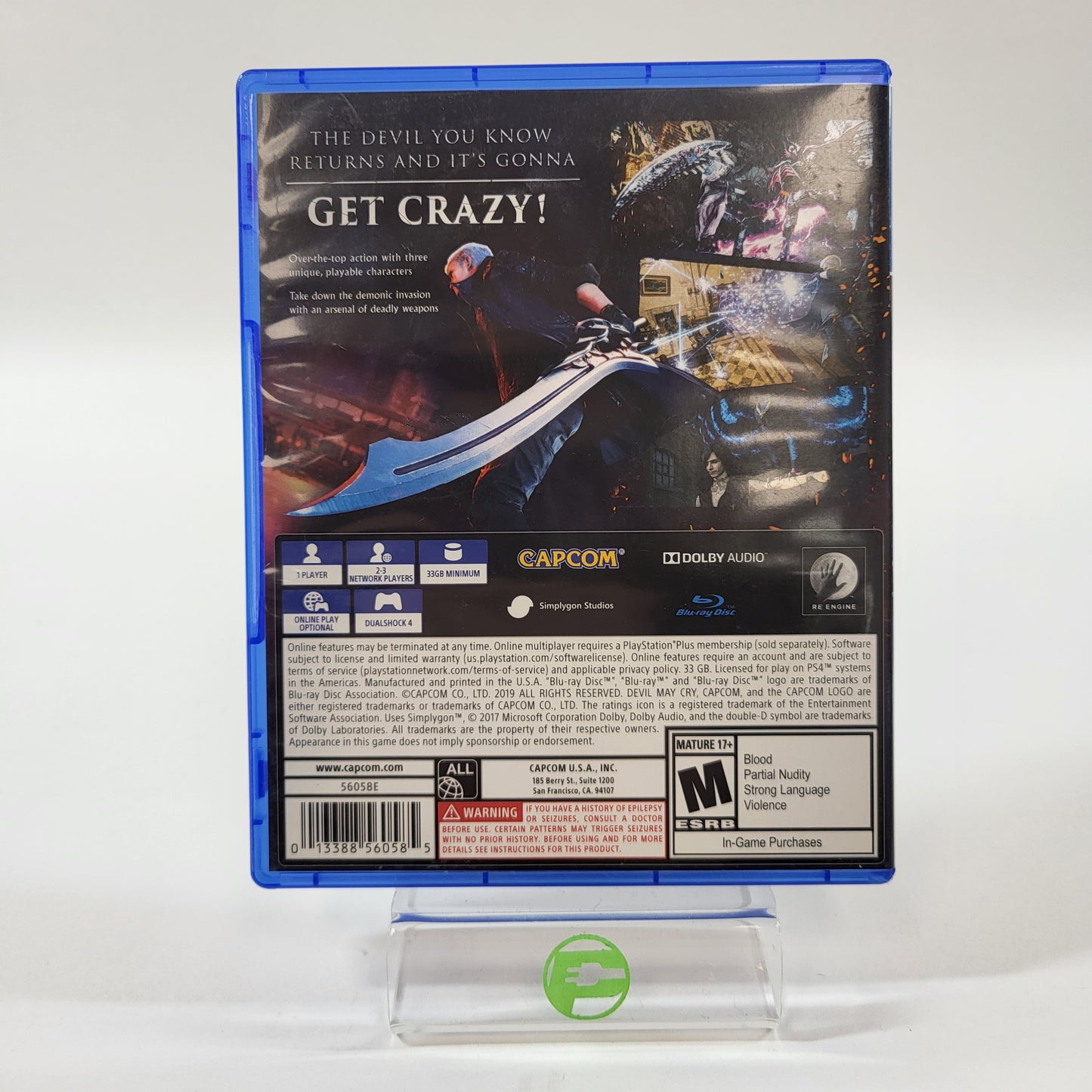 Devil May Cry 5 (Sony PlayStation 4 PS4, 2019)