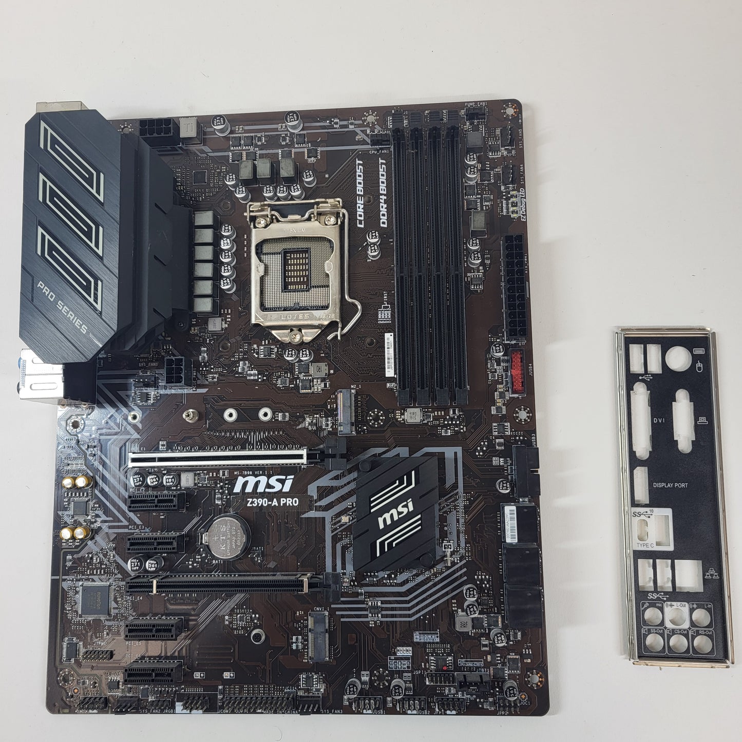 MSi Z390 A Pro LGA1151 ATX Motherboard