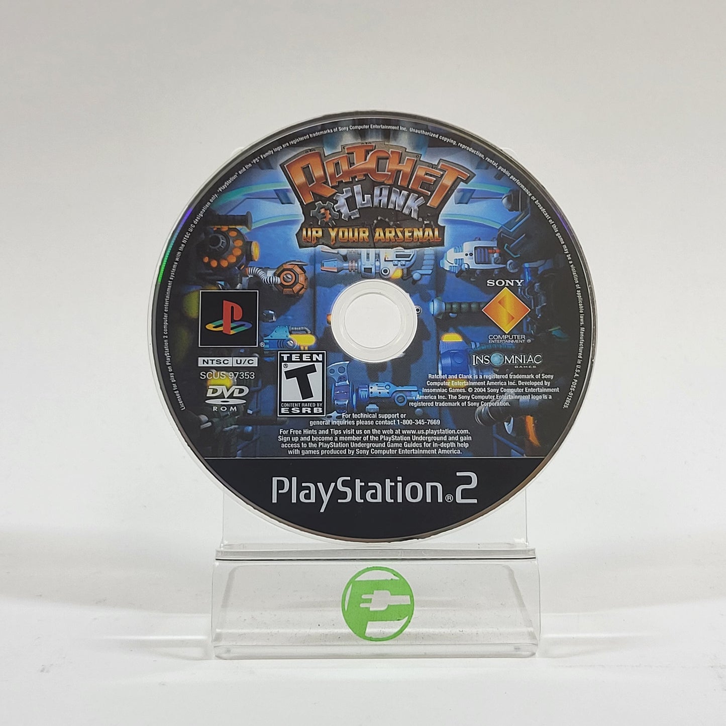 Ratchet & Clank Up Your Arsenal (Sony PlayStation 2 PS2, 2004)