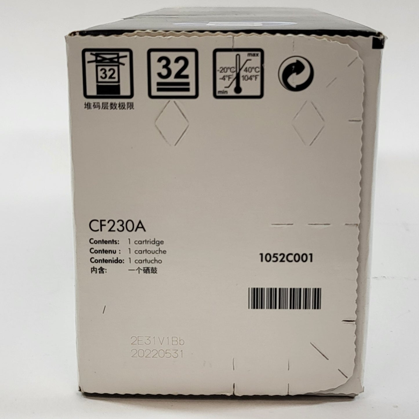New HP 30A Black Print Cartridge