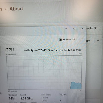 HP Victus 15-fb3093dx 15.6" Ryzen 7 7445HS 3.2GHz 16GB RAM 512GB GeForce RTX 4050
