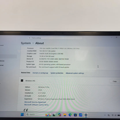 Asus ExpertBook B5 90NX04I1-M001N0 13.9 i7-1195G7 2.9GHz 16GB RAM 1TB SSD