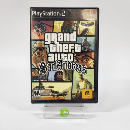 Grand Theft Auto San Andreas (Sony PlayStation 2 PS2, 2004)