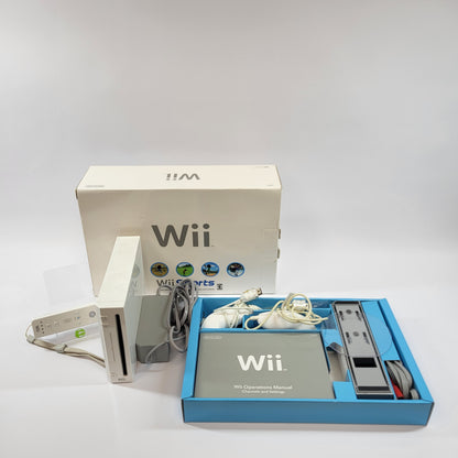 Nintendo Wii Console Gaming System RVL-001 White