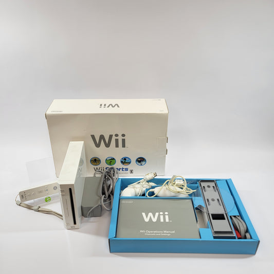 Nintendo Wii Console Gaming System RVL-001 White