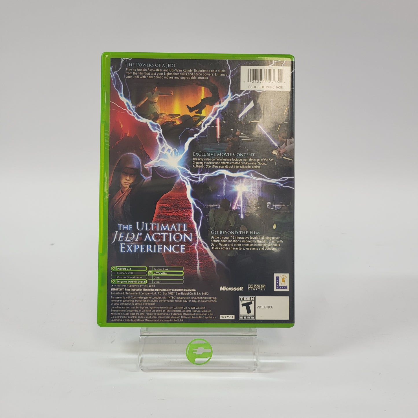 Star Wars Episode III Revenge of the Sith (Microsoft Xbox, 2005)