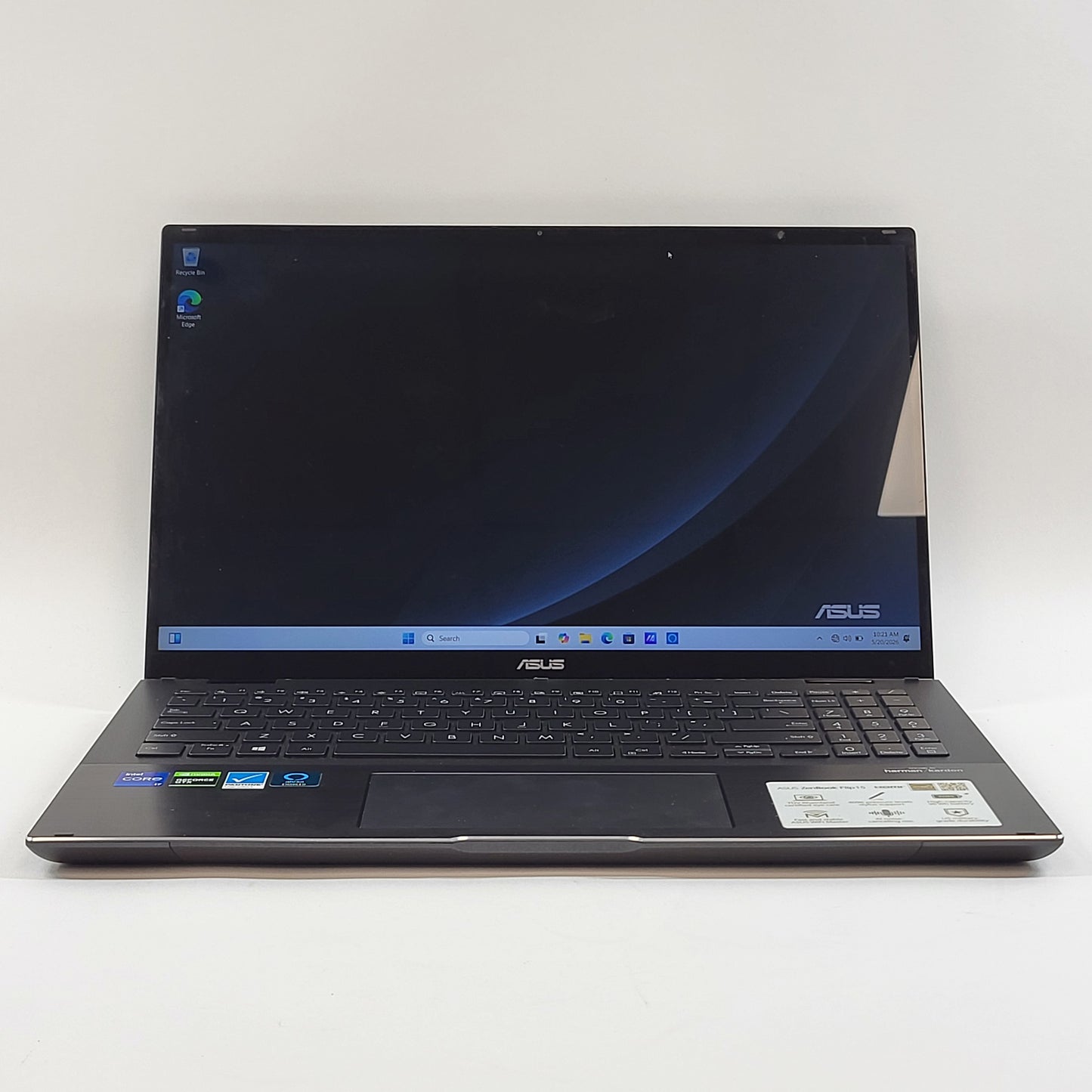 Asus Zenbook Flip 15 Q528E 15.6" i7-1165G7 4.7GHz 16GB RAM 512GB SSD GeForce GTX 1650