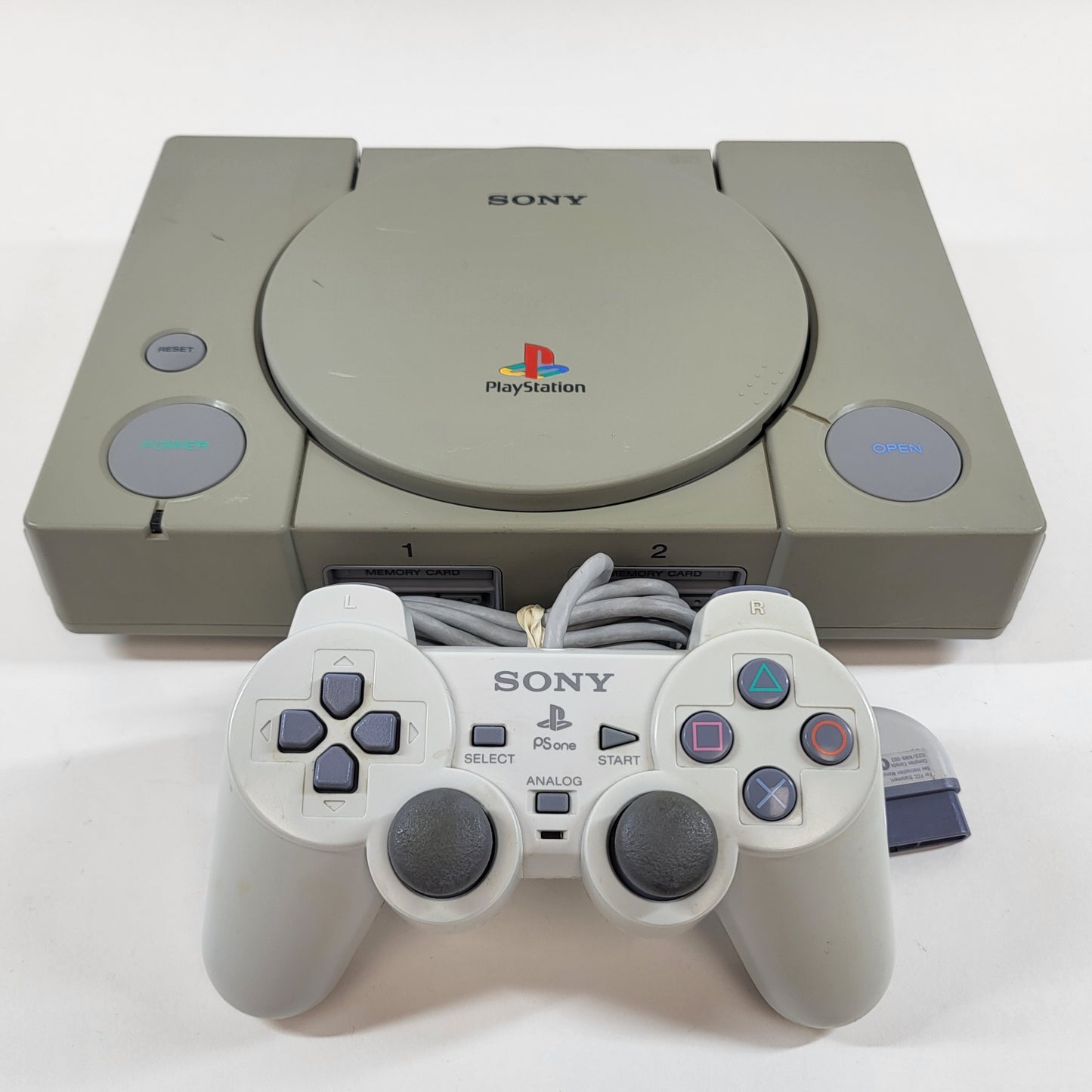 Sony PlayStation 1 PS1 Gray Console Gaming System SCPH-7501