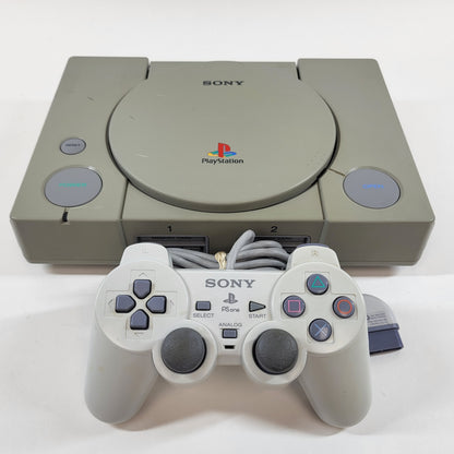 Sony PlayStation 1 PS1 Gray Console Gaming System SCPH-7501