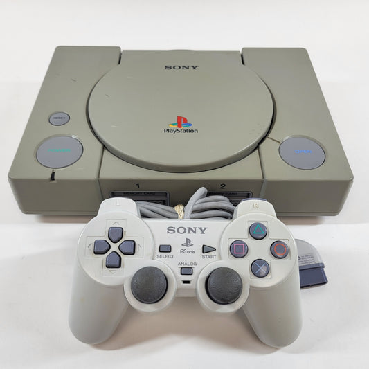 Sony PlayStation 1 PS1 Gray Console Gaming System SCPH-7501