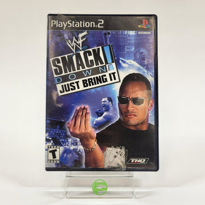 WWF Smackdown Just Bring It (Sony PlayStation 2 PS2, 2001)