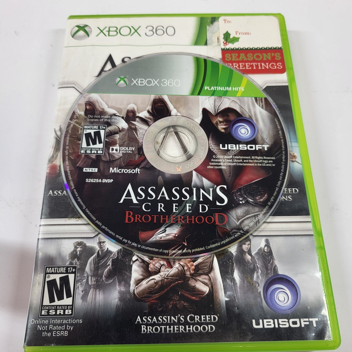 Assassin's Creed: Ezio Trilogy (Microsoft Xbox 360, 2013)