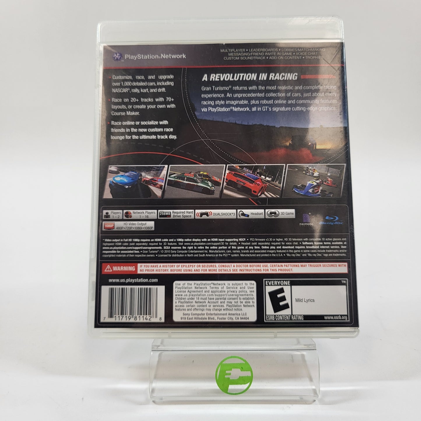 Gran Turismo 5 (Sony PlayStation 3 PS3, 2010)