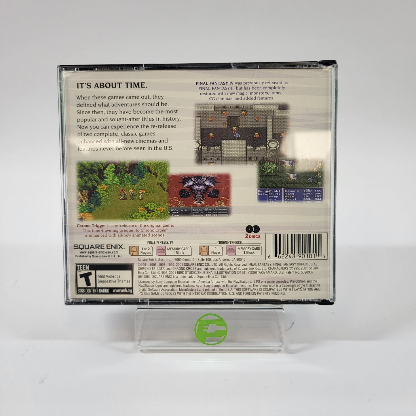 Final Fantasy Chronicles (Sony PlayStation 1 PS1, 2001)
