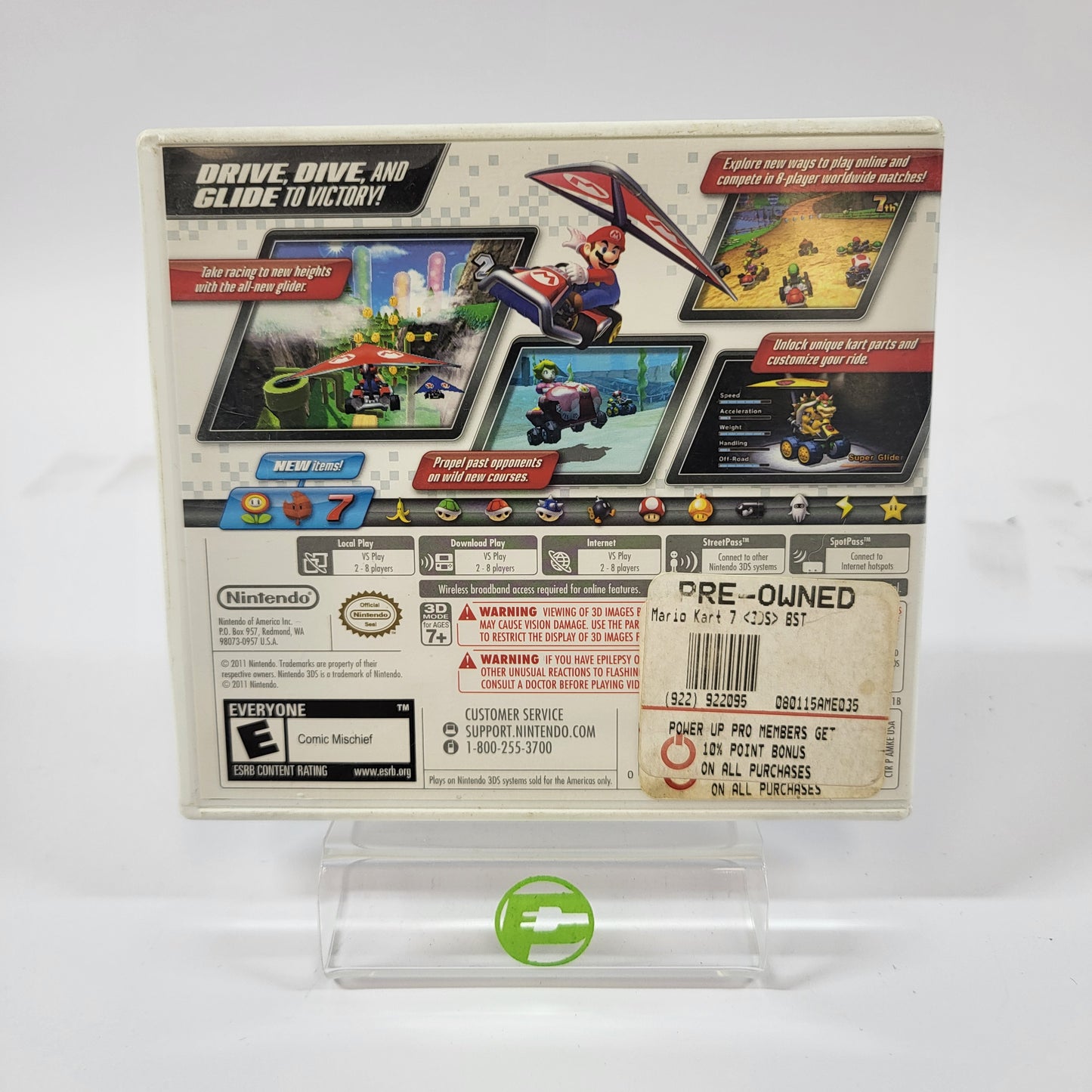 Mario Kart 7 (Nintendo 3DS, 2011)
