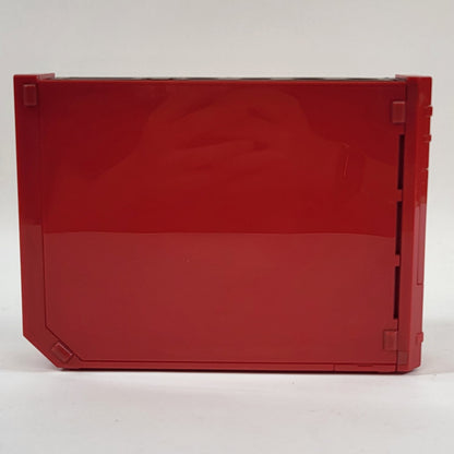 Nintendo Wii Console Gaming System RVL-001 Red Missing Cover