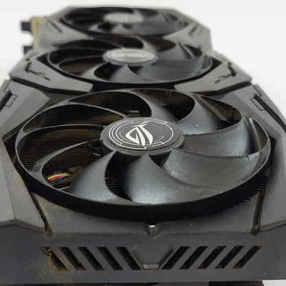 BROKEN Asus GeForce RTX 2080 Ti ROG Strix OC 11GB GDDR6 Graphics Card  BAD FANS