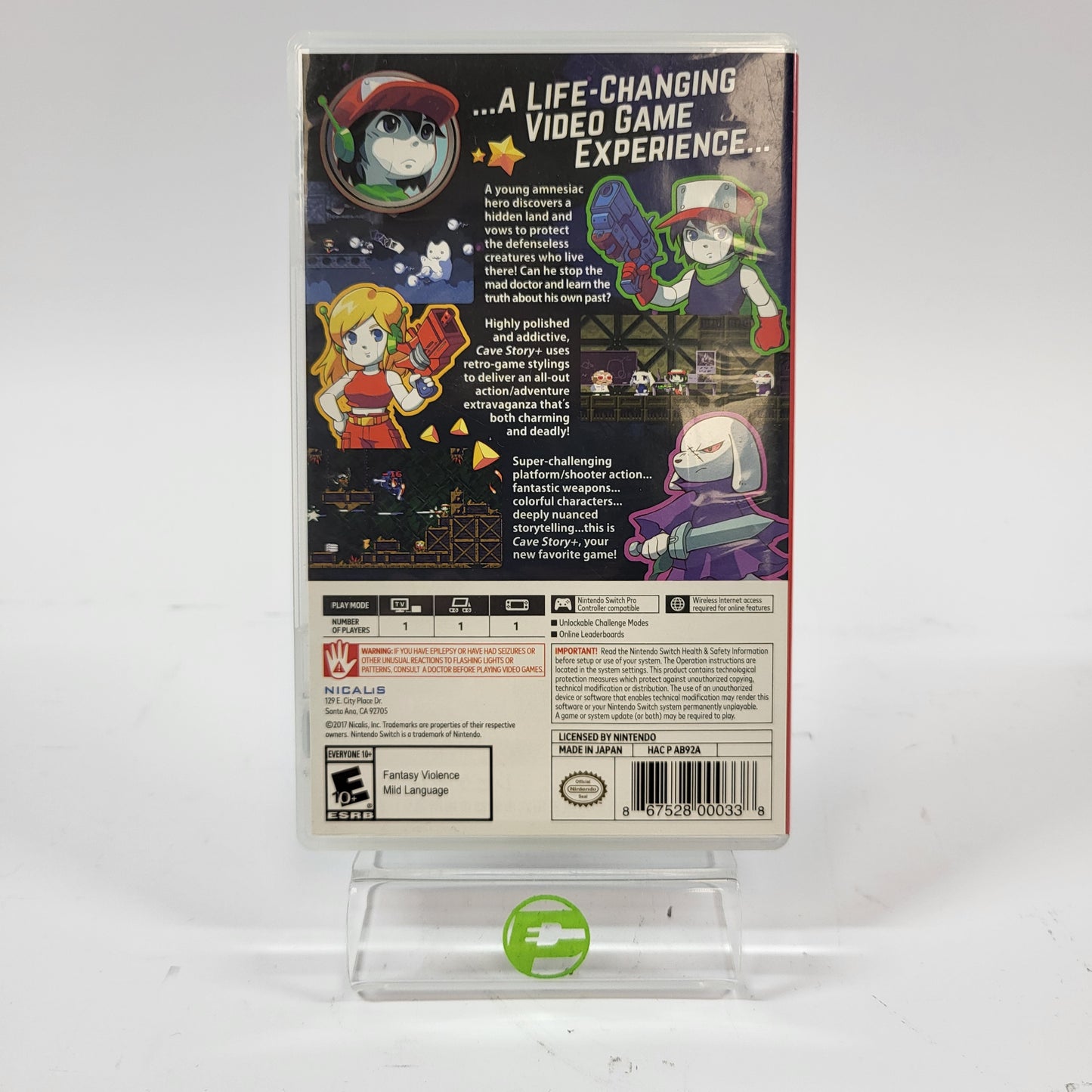Cave Story+ (Nintendo Switch, 2017)