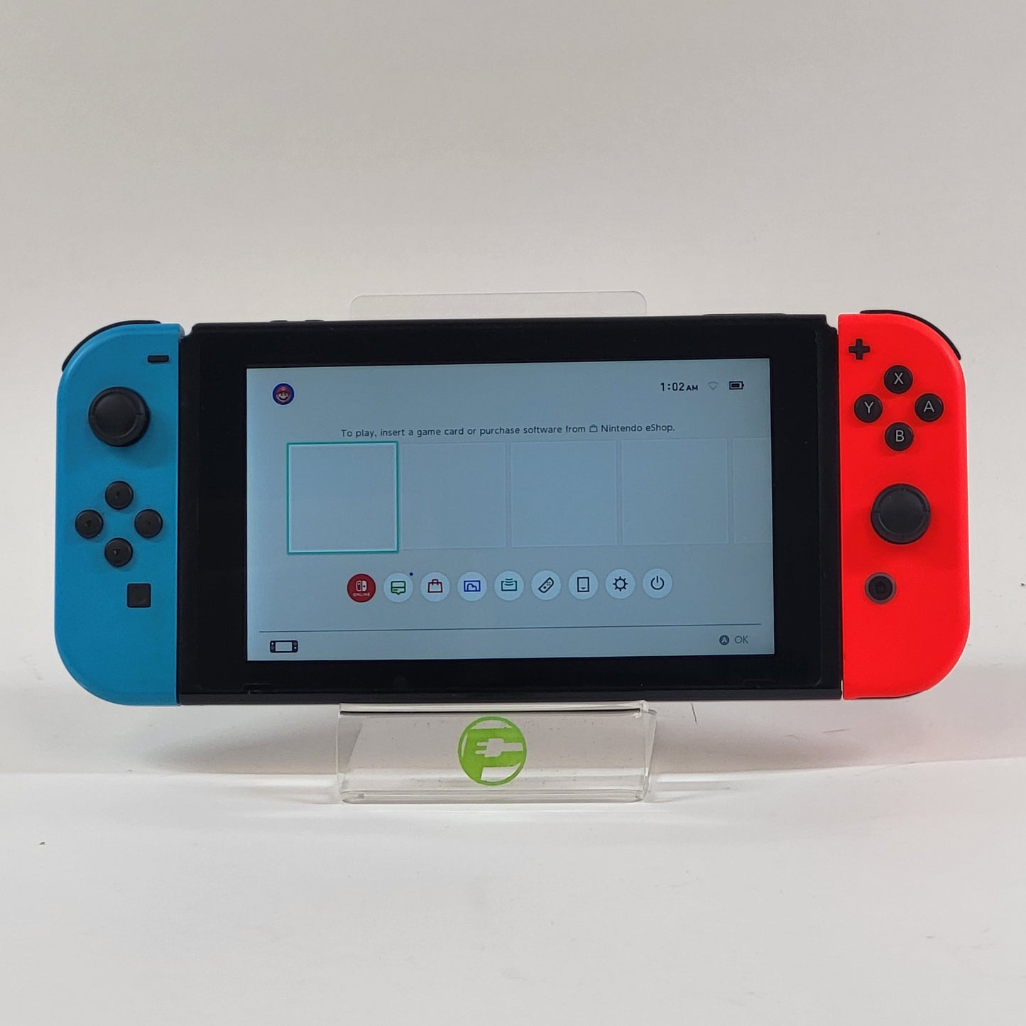 Nintendo Switch v2 Video Game Console HAC-001(-01)  Red/Blue