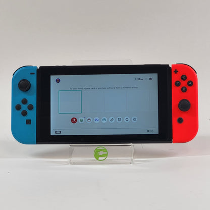 Nintendo Switch v2 Video Game Console HAC-001(-01)  Red/Blue