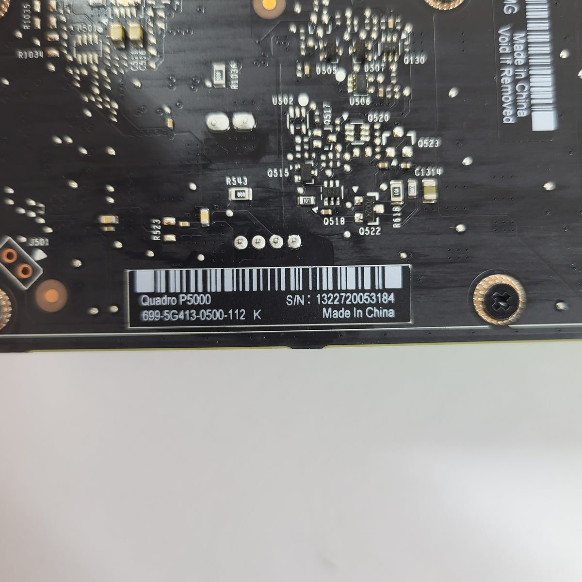 PNY Quadro P5000 16GB GDDR5X Graphics Card 699-5G413-0500-112