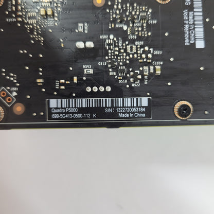 PNY Quadro P5000 16GB GDDR5X Graphics Card 699-5G413-0500-112
