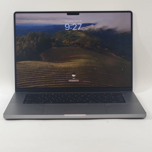 2021 Apple MacBook Pro 16" M1 Pro 3.2GHz 32GB RAM 512GB SSD Space Gray 