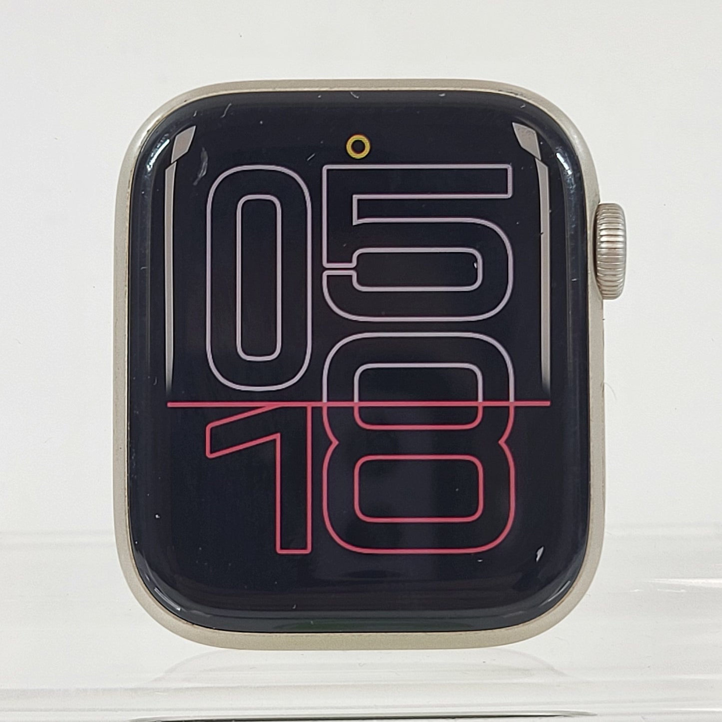 GPS Only Apple Watch SE 2nd Gen 44MM Starlight Aluminum MXEV33LL/A  FACE ONLY