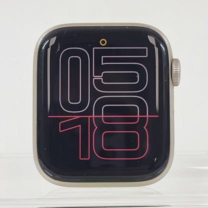 GPS Only Apple Watch SE 2nd Gen 44MM Starlight Aluminum MXEV33LL/A  FACE ONLY