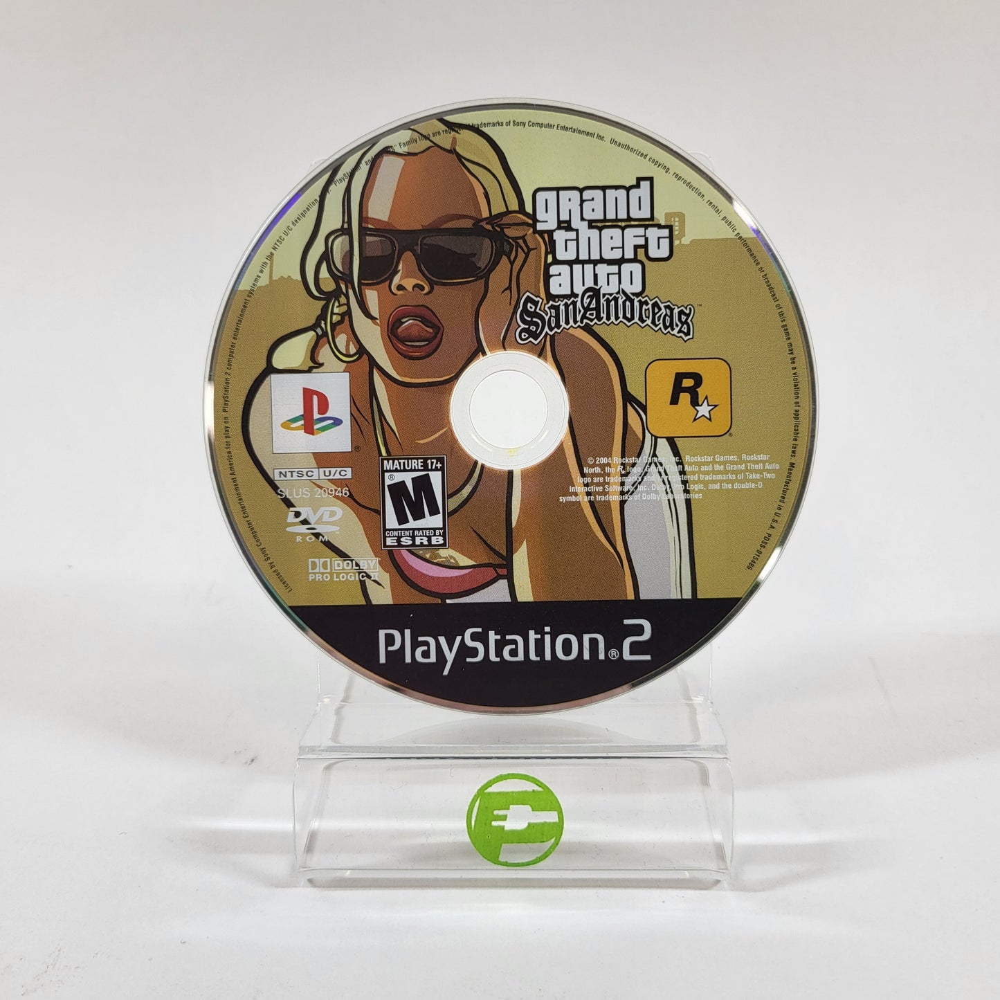 Grand Theft Auto San Andreas (Sony PlayStation 2 PS2, 2004)