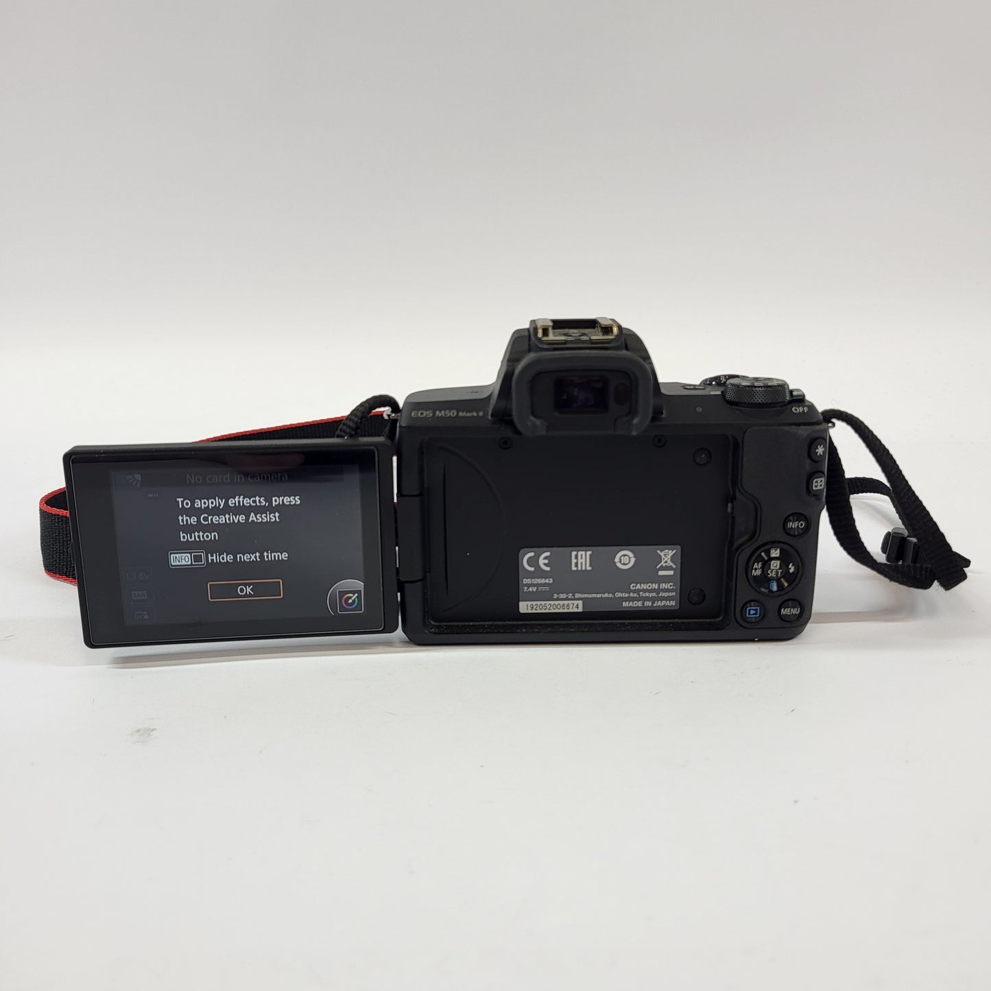 Canon EOS M50 Mark II 24.1MP Digital SLR DSLR Camera