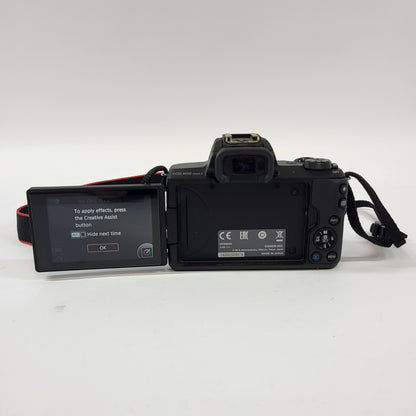 Canon EOS M50 Mark II 24.1MP Digital SLR DSLR Camera
