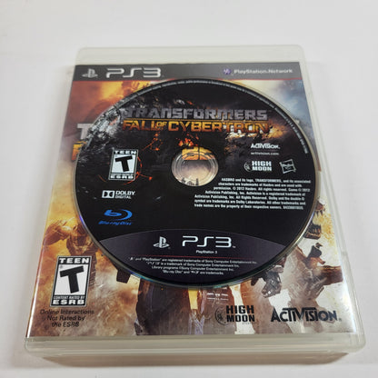 Transformers: Fall Of Cybertron (Sony PlayStation 3 PS3, 2012)