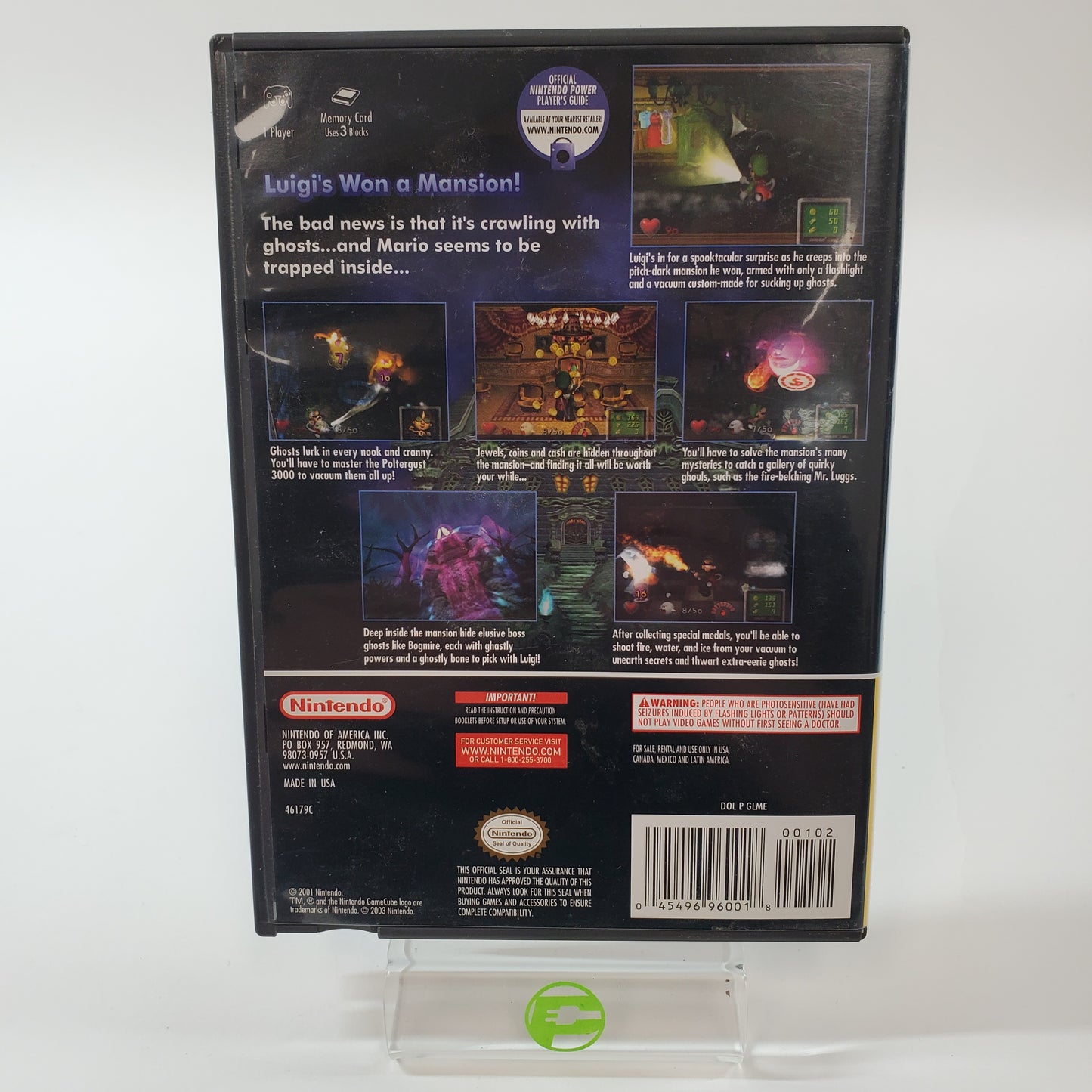 Luigi's Mansion (Nintendo GameCube, 2001)