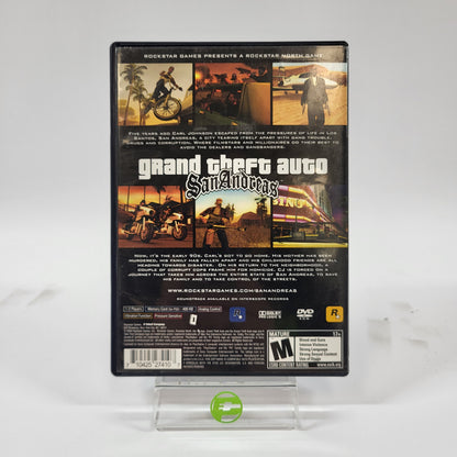 Grand Theft Auto San Andreas (Sony PlayStation 2 PS2, 2004)